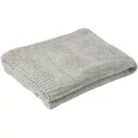 J-Line Blanket chenille polyester grey