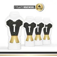 Triomf Douchegel "1e Plaats" - 4 stuks - Cosmetica | Prijs Cadeau Toernooi Showergel Shower gel Voetbal Prijzen