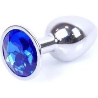 Power Escorts - Plug - Zilver - Anaal - Blauw