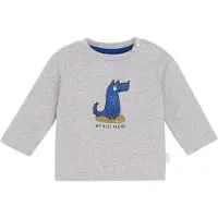 Noppies Shirt 'Shafer' blauw / grijs gemêleerd
