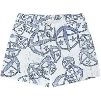 Schiesser Pyjamabroek ' 150 YEARS ' blauw / wit