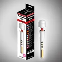 Power Escorts Power Wand Massagestaaf Gold Plated - 12-Speed - 30 cm - Oplaadbaar - BR60