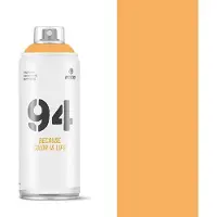 Montana Colors MTN94 Solar Oranje spuitverf - 400ml lage druk en matte afwerking