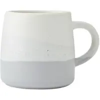MIKASA Reactieve Geglazuurde Steengoed Mok | 400ml | Grijs