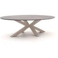 Bellagio + 15% kassakorting | Induno Ellips low dining tuintafel 240x120cm