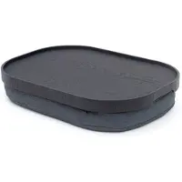 Bosign CurveLine anti-slip kniesteun 47x34 cm Zwart wilgengrijs