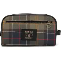 Barbour Toilettas Men Tartan Washbag Classic Beacon