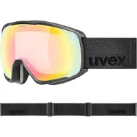 Uvex Skibril Unisex Victorious Small V Black Matt/Rainbow Clear