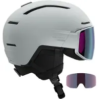 Salomon Skihelm Unisex Driver Prime Sigma Plus Ice Flow-53 - 56 cm