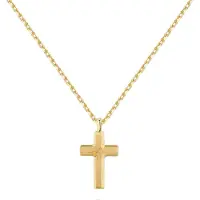 Brosway BACKLINER BBC05 GOLD-PLATED KRUIS KETTING 1 STUK