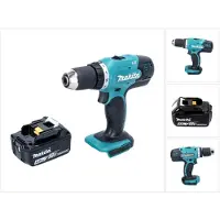 Makita DDF 453 M1 accuboormachine 18 V 42 Nm + 1x oplaadbare accu 4.0 Ah - zonder oplader