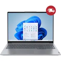 Lenovo ThinkBook 16 Gen 7 AMD AMD Ryzen 3 7335U-processor 3,00 GHz tot 4,30 GHz, Windows 11 Home 64, 256 GB SSD M.2 2242 PCIe Gen4 TLC - 21MWCTO1WWNL4