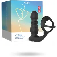 Vuxen – Cyrus Thrusting Prostate Vibrator – Zwart