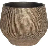HS Potterie HS Bloempot Hamar Goud D 15 H 13 Cm