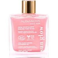 Alphanova sun Sublime glitter oil pink glow bio