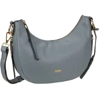 PICARD schoudertas Java Cross Bag Denim blauwgrijs