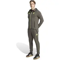 Adidas Real Madrid Vis Tech Trainingspak Full-Zip Grijs Lichtgroen