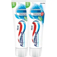 Aquafresh 12x Tandpasta Freshmint 3in1 Gezonde Tanden 2 X 75 Ml