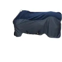 Kentucky Horsewear Horsewear - Fleece Mesh cooler combo navy 145-6'6