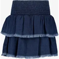 TwoDay meisjes denim rok met rafelranden maat 98