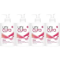 Unicura Handzeep Mild - Voordeelverpakking - 4 x 250 ml - Met Aloe Vera