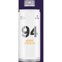 Montana Colors MTN94 ELECTRA VIOLET spuitverf - 400ml lage druk en matte afwerking