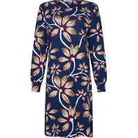 Pastunette Marineblauw nachthemd bloemen | Maat 44