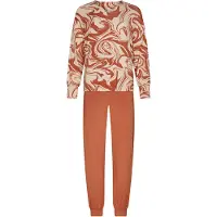 Pastunette Organische oranje pyjama | Maat 36