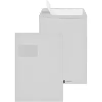 Mailmedia Envelop C4, recycling grijs, zonder venster