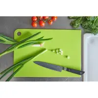 PLAST TEAM Snijplank team 'Dikke Streep', 345 x 245 mm, groen