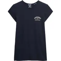 Superdry Shirt 'Athletic Essential' marine / wit