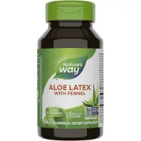 Nature'S Way Aloë Latex met Venkel (100 Capsules) - kruiden-en-planten - kruiden-en-planten - kruiden-en-planten