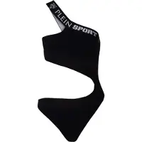 Plein sport Badpak zwart / wit