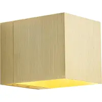QAZQA Moderne wandlamp goud incl. LED en touch dimmer oplaadbaar - Joris