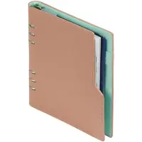 Kalpa 1016-72 Clipbook A5 6 Ringband Agenda Pastel Roze Groen 1 week per 2 paginas 2026-2027-2028