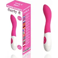 Power Escorts Carly G Roze G Spot Vibrator - 20 cm - 10 Speed - BR57