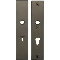 Formani Square LSQSM-50KT massieve veiligheidsschilden met kerntrekbeveiliging kruk/kruk SKG*** PC92 - brons