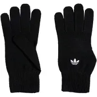Adidas Originals Vingerhandschoenen 'Adicolor' zwart / wit