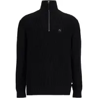 Chasin' Trui 'Oliver Half Zip' zwart