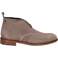 Floris van Bommel Veterboots 'De Normer 01' taupe