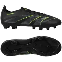 Adidas Predator League MG Electric Stealth - Zwart/Grijs/Lucid Lemon