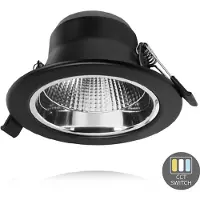 ELP LED Downlighter Ø90/108mm | 9W 3000K/5000K 990Lm | 830/850 IP22 | Dimbaar