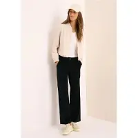 Cecil Dames Wide Legs corduroy broek - Groen - 34