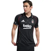 Adidas Tricot 'Beşiktaş JK 25/26' rood / zwart / wit