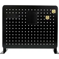 Crelando Wandorganizer - Zwart - 46,5 x 2,4 x 36,5 cm