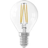 Calex E14 LED Kogellamp Helder | 4.5W 470Lm 2700K | 220-240V 827 P45 | Dimbaar
