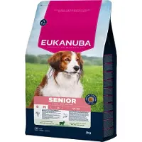 Eukanuba 3x Hondenvoer Droog Life Care Dog Senior Small/medium Lam En Rijst 3 Kg