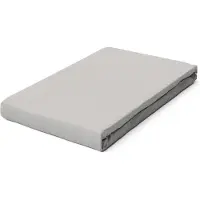 Schlafgut Pure Jersey Topper Hoeslaken XL - 180x200 - 200x220 511 Grey Light