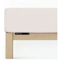 Schlafgut Badstof Hoeslaken L - 140x200 - 160x200 744 Sand Light