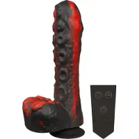 Doc Johnson Fort Troff - Tendril Thruster Mini Neukmachine - Rood / Zwart